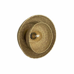 Muurlamp DKD Home Decor Bruin Zeegras (30 x 18 x 30 cm)