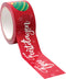 Dozensluittape | Fijne feestdagen | PVC | 50mm | 66m | 1 stuks