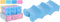 Excellent Houseware Koelelement voor blikjes - blauw - 600 gram