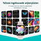 FITAGE Smartwatch - Smartwatch - Stappenteller Hartslagmeter - Roze