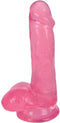 Lollicock Dildo Met Ballen 15 CM - Cherry Ice