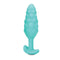 B-Vibe - Texture Plug Bump Blauw