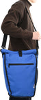 vidaXL - Fietstas - voor - Achterdrager - 20 - L - Blauw - 34x16x59 - cm