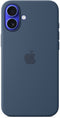 Apple iPhone 16 Plus - Silicone Back Cover met MagSafe - Blauw