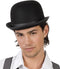 Boland - Bolhoed zwart Zwart - 59 - Volwassenen - Unisex - 20's - Roaring Twenties