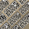 Hoesje Siliconen Geschikt voor iPhone X / Xs - Design Backcover siliconen - Meerkleurig / Panther Black / Gold