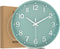 Tyme Wandklok - 30cm Muurklok - Fluisterstil Quartz - Beam Groen