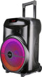 Trolleyluidspreker - INOVALLEY - KA122 - 700 W - Bluetooth - Verlicht