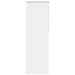 vidaXL - Rolgordijn - verduisterend - 80x210cm - stofbreedte - 75,7 - cm - wit