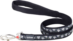 Hondenriem Red Dingo Diamond 1,2 m Zwart 1.2 x 120 cm