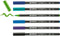 edding 4200 - Porselein stiften - Flexibele penseelpunt 1-4mm - Set van 6 stiften