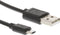 Nedis USB-Kabel - USB 2.0 - USB-A Male - USB Micro-B Male - 0.50 m - Zwart
