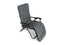 Lifa Garden Premium Ligstoel - Met Kussen - Antraciet - 2 Stuks