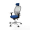 Piqueras y Crespo 1D086G2 - Bureaustoel - Hoogteverstelbaar met armleuning - Blauw