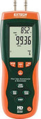 Extech HD350 - pitot tube anemometer - differentiële manometer - luchtsnelheid - luchtstroom