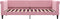 vidaXL - Slaapbank - 90x200 - cm - fluweel - roze