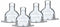 Set van 4 platte Dodie Sensation Teists - Flow 1