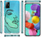 iMoshion Hoesje Geschikt voor Samsung Galaxy A31 Hoesje Siliconen - iMoshion Design hoesje - Transparant / Zwart / Line Art Woman Black