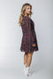 Colourful Rebel Olsa Mini Flower - Mini Jurk - Maat S - Rood