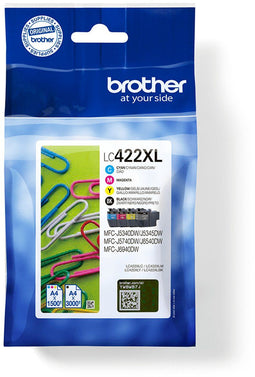 Brother LC-422XLVAL - Inktcartridge - Multicolour