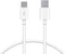 Ksix BXCUC03BL - USB A naar USB C Kabel - 1 m - Snel opladen 12 W - Wit