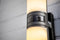 LUTEC Cyra - LED wandlamp voor buiten - Up & Down - PIR bewegingssensor - 2 draaibare lampen - Premium aluminium - 1000Lm krachtig licht - 3000K warm wit licht - IP54 extra weerbestendig - Donkergrijs