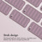 imoshion Hoesje - Geschikt voor iPhone SE (2022) / SE (2020) / 8 / 7 - EasyGrip Backcover - Paars