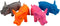 Dog toy Nayeco Piggy Latex