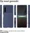 iMoshion Hoesje Geschikt voor Sony Xperia 5 IV Hoesje Siliconen - iMoshion Thunder Backcover - Blauw