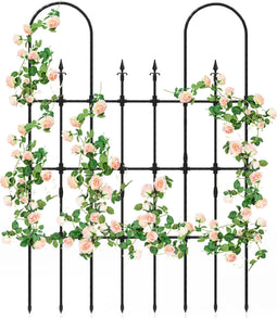 Coast Plantenrek - Klimplantenrek 146 x 186 cm - Zwart PE-gecoat metaal
