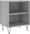 vidaXL - Nachtkastjes - 2 - st - 40x30x50 - cm - bewerkt - hout - grijs - sonoma - eiken