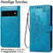 iMoshion Hoesje Geschikt voor Google Pixel 7 Pro Hoesje Met Pasjeshouder - iMoshion Mandala Bookcase - Turquoise