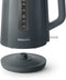 Philips HD9318/10 - Waterkoker - 1,7L 2200W Snoerloos 360 graden draaibaar Grijs