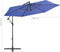 vidaXL - Zweefparasol - met - aluminium - paal - 350 - cm - zwart