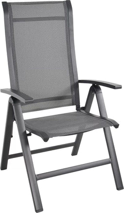 Lesli Living Hera - Standenstoel - 5 standen - Antraciet (set van 2)