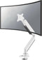 Neomounts NM-D775WHITEPLUS - Bureaumount - Voor curved monitoren tot 49