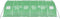 vidaXL - Tuinkas - met - stalen - frame - 24 - m² - 6x4x2 - m - groen