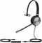 Yealink UH36 Mono - Headset - USB Wired Noise-Canceling Microfoon - Aluminium Zwart