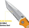CAT Tanto Zakmes 16.8 cm - Goud