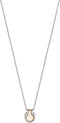 Esprit ESNL00301242 - Collier met ronde hanger - Zilver roségoudverguld - 42cm + 3cm verlengstuk