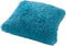 Dutch Decor FLUFFY - Kussenhoes unikleur 45x45 cm - Antigua Sand - blauw - met rits
