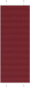 vidaXL - Plissé - rolgordijn - 80x200 - cm - stofbreedte - 79,4 - cm - bordeauxrood