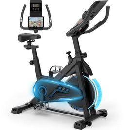 Organess Hometrainer Pro - Fitness Fiets - 8KG Vliegwiel - Hartslagmeter - Zwart