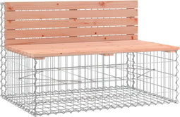 vidaXL - Tuinbank - schanskorfontwerp - 103x70x65 - cm - massief - douglashout