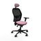 Jorquera Piqueras y Crespo 3D036N1 - Bureaustoel met hoofdsteun - Verstelbare hoogte - Roze