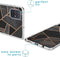 iMoshion Hoesje Geschikt voor Samsung Galaxy A71 Hoesje Siliconen - iMoshion Design hoesje - Zwart / Meerkleurig / Goud / Black Graphic