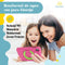 HeppieBabie Kindertablet - 8 Inch - 64GB Opslag - 4GB RAM - Roze - Ouderlijk Toezicht (5 stuks)