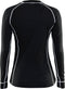 Craft Active - Tops Thermoset Dames - Slim fit lange mouwen - Zwart - Roze