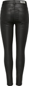 ONLY ONLHUSH LIFE MID SK COAT ANK 019 NOOS - Dames Broek - Skinny - Zwart