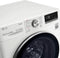 LG F4WR7012 - Wasmachine - 11 kg - 1350 tpm - TurboWash™ 39 - AI DD™ - Steam - Wit met zwarte deur